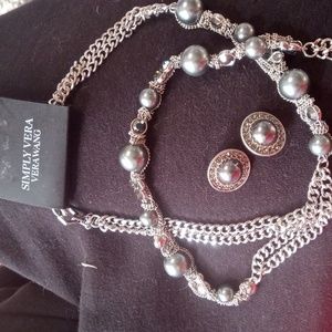 Necklace with earrings